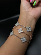 4 leaf diamonds